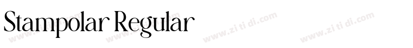 Stampolar Regular字体转换 Stampolar Regular字体转换